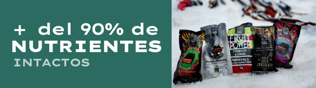 Cualidades de productos Kupal Foods