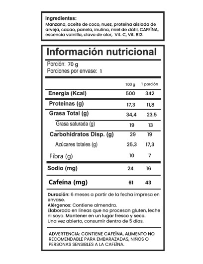 Ecobag | Rebel Heart Apple & Nuts | 45g - Imagen 3
